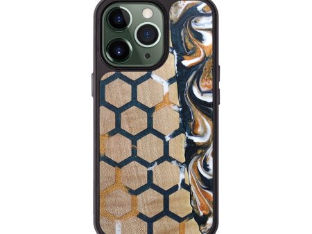 iPhone 13 Pro Wood+Resin Phone Case - Malcolm (Pattern, 688664) Supply