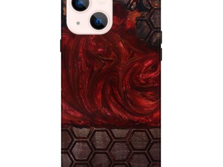 iPhone 14 Plus Wood+Resin Live Edge Phone Case - Elizabeth (Pattern, 691669) Online Sale