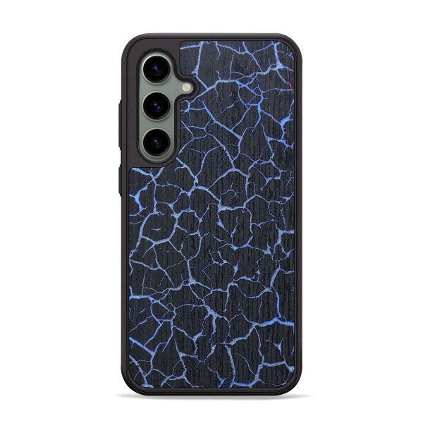 Galaxy S24 Plus Wood+Resin Phone Case - Everett (Fire & Ice, 693215) Supply