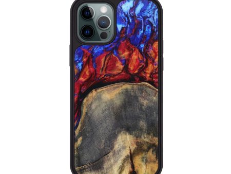 iPhone 12 Pro Wood+Resin Phone Case - Heidi (Fire & Ice, 693218) Online now