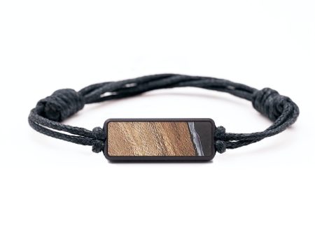 Classic Wood+Resin Bracelet - Arlene (Black & White, 689182) For Cheap