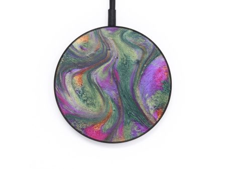 Circle ResinArt Wireless Charger - Jeannine (Green, 691870) Supply