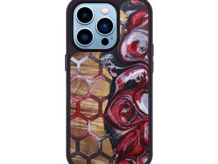 iPhone 14 Pro Wood+Resin Phone Case - Erik (Pattern, 693777) Online Hot Sale