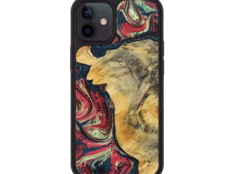 iPhone 12 Wood+Resin Phone Case - Lukas (Reggae, 689518) Supply