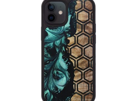 iPhone 12 Wood+Resin Phone Case - Dorothy (Pattern, 691644) Discount