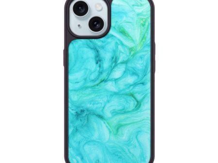 iPhone 15 ResinArt Phone Case - Juniper (Watercolor, 693716) Online