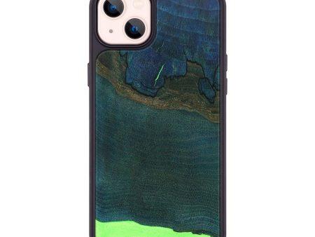 iPhone 14 Plus Wood+Resin Phone Case - Clara (Wood Burl, 692871) Supply