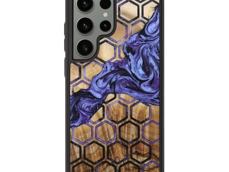 Galaxy S23 Ultra Wood+Resin Phone Case - Lorene (Pattern, 692747) Discount