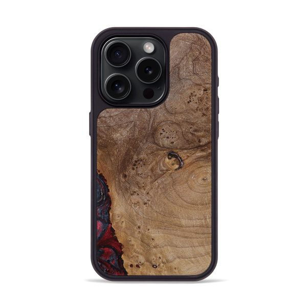 iPhone 15 Pro  Phone Case - Melvin (Wood Burl, 694094) For Discount