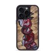 iPhone 15 Pro Wood+Resin Phone Case - Candice (Red, 693783) Hot on Sale