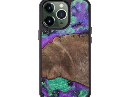 iPhone 13 Pro Wood+Resin Phone Case - Alaya (Cosmos, 689859) Online now