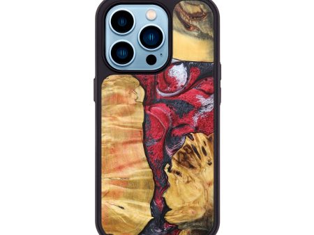 iPhone 14 Pro Wood+Resin Phone Case - Ricardo (Mosaic, 691545) Cheap