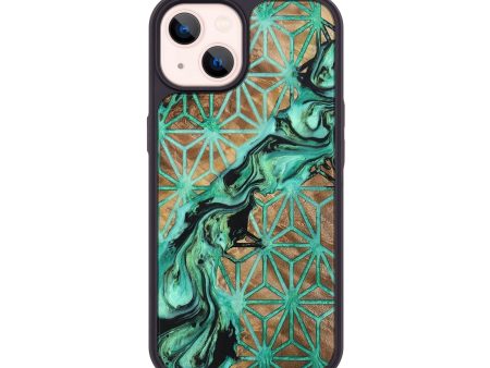 iPhone 14 Wood+Resin Phone Case - Knox (Pattern, 692751) Online Sale