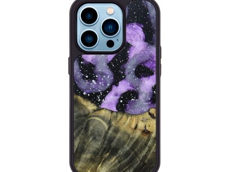 iPhone 14 Pro Wood+Resin Phone Case - Josue (Cosmos, 692714) Sale