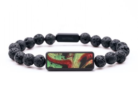 Lava Bead ResinArt Bracelet - Ashanti (Reggae, 690457) Fashion