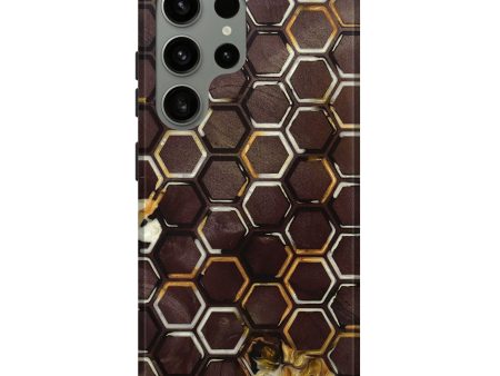 Galaxy S24 Ultra Wood+Resin Live Edge Phone Case - Alondra (Pattern, 691503) Online Hot Sale