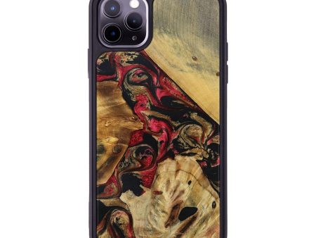 iPhone 11 Pro Max Wood+Resin Phone Case - Jackie (Mosaic, 692891) Fashion