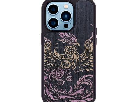 iPhone 14 Pro Wood+Resin Phone Case - Alma (Fire & Ice, 694128) Online