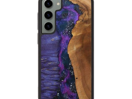 Galaxy S23 Plus Wood+Resin Phone Case - Alejandro (Cosmos, 689508) Online Sale