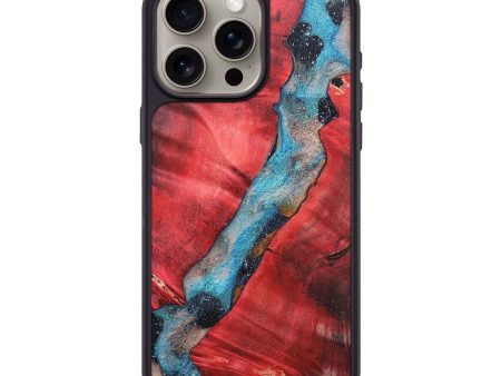 iPhone 15 Pro Max Wood+Resin Phone Case - Clifford (Cosmos, 688437) For Sale