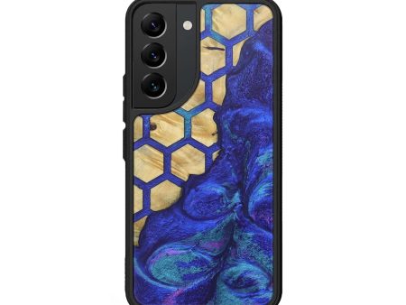 Galaxy S22 Wood+Resin Phone Case - Chuck (Pattern, 688883) For Sale