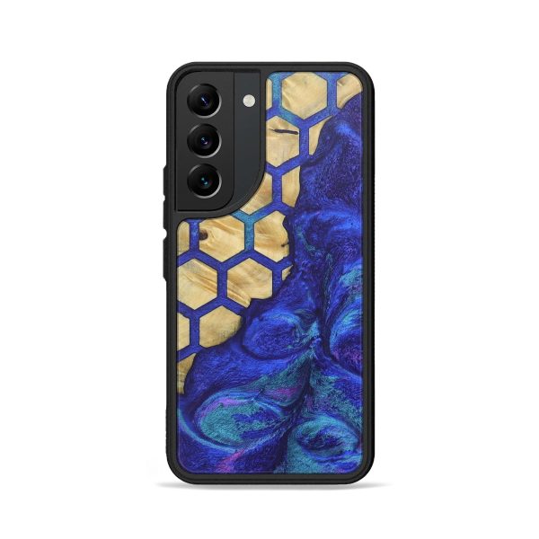 Galaxy S22 Wood+Resin Phone Case - Chuck (Pattern, 688883) For Sale