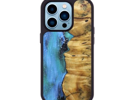 iPhone 14 Pro Wood+Resin Phone Case - Gunnar (Cosmos, 688432) For Cheap