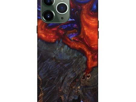 iPhone 13 Pro Max Wood+Resin Live Edge Phone Case - Jackson (Fire & Ice, 693351) Online