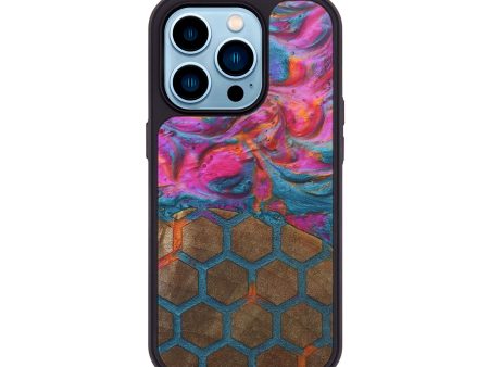 iPhone 14 Pro Wood+Resin Phone Case - Jameson (Pattern, 688444) Supply