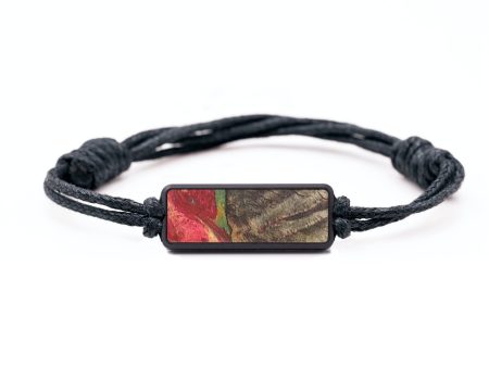 Classic Wood+Resin Bracelet - Solomon (Red, 690249) Fashion