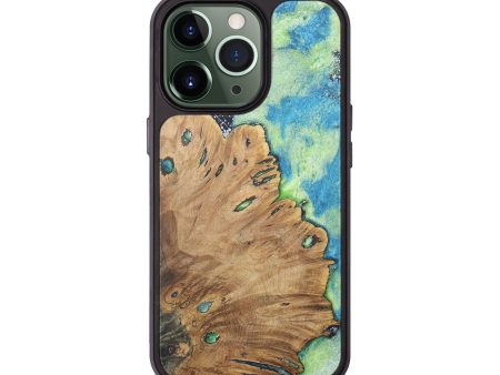 iPhone 13 Pro Wood+Resin Phone Case - Kody (Cosmos, 690609) Sale