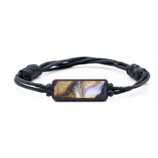 Classic ResinArt Bracelet - Carl (Black & White, 691138) For Cheap