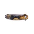 EDC Wood+Resin Pocket Knife - Gayle (Pure Black, 690754) Hot on Sale