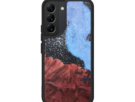 Galaxy S22 Wood+Resin Phone Case - Emanuel (Cosmos, 690614) Fashion