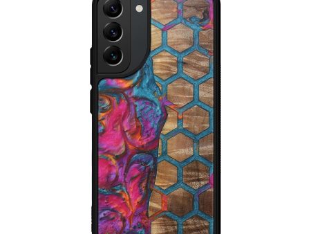 Galaxy S22 Plus Wood+Resin Phone Case - Madisyn (Pattern, 688451) Online