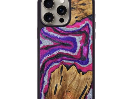 iPhone 15 Pro Max Wood+Resin Phone Case - Damon (The Lab, 690920) Cheap