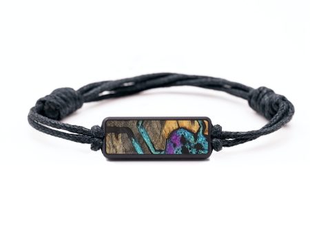 Classic Wood+Resin Bracelet - April (Pattern, 690012) Online now