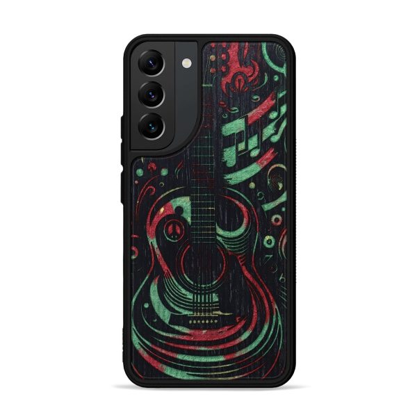 Galaxy S22 Plus Wood+Resin Phone Case - Blakely (Reggae, 689464) For Sale