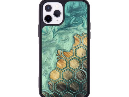 iPhone 11 Pro Wood+Resin Phone Case - Elsa (Pattern, 693447) Fashion