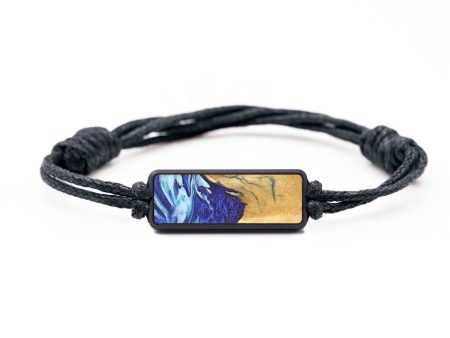 Classic Wood+Resin Bracelet - Armando (Blue, 689064) For Discount