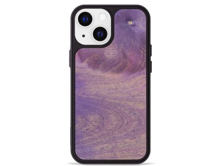 iPhone 13 mini Wood+Resin Phone Case - John (Wood Burl, 689657) on Sale