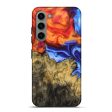 Galaxy S23 Plus Wood+Resin Live Edge Phone Case - Sally (Fire & Ice, 693328) For Cheap