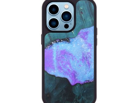 iPhone 14 Pro Wood+Resin Phone Case - Dawson (Cosmos, 690623) Sale