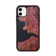 iPhone 11 Wood+Resin Phone Case - Amina (Pure Black, 690565) Hot on Sale