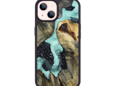 iPhone 14 Wood+Resin Phone Case - Charles (Cosmos, 693393) Discount