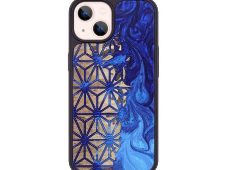 iPhone 14 Wood+Resin Phone Case - Paris (Pattern, 693427) For Sale