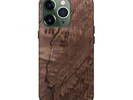 iPhone 13 Pro Wood+Resin Live Edge Phone Case - Gale (Wood Burl, 690322) For Sale