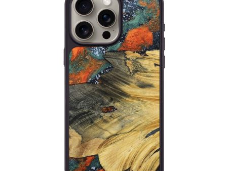 iPhone 15 Pro Max Wood+Resin Phone Case - Ernestine (Cosmos, 691352) Online Sale