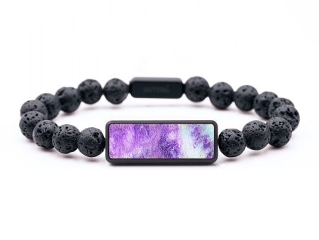 Lava Bead ResinArt Bracelet - Pat (Watercolor, 691111) For Cheap