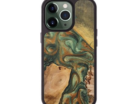 iPhone 13 Pro Wood+Resin Phone Case - Luella (Mosaic, 690638) on Sale